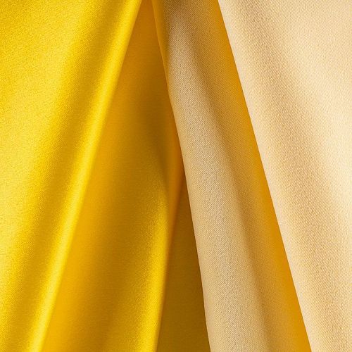 Атлас ватуссо К01-805 лимонный однотонный