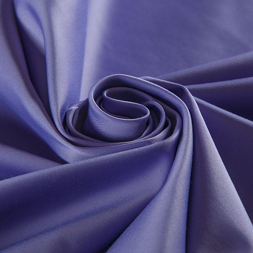 Сатин-коттон стрейч 063-17031 лавандовый однотонный