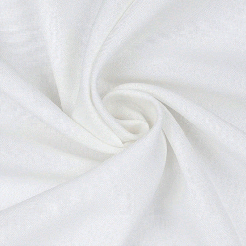 Габардин К28-943 белый однотонный