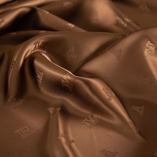 Вискоза жаккардовая Max Mara 009-20259 корица