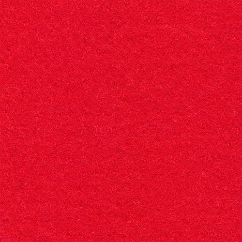 Фетр К33-345 красный однотонный
