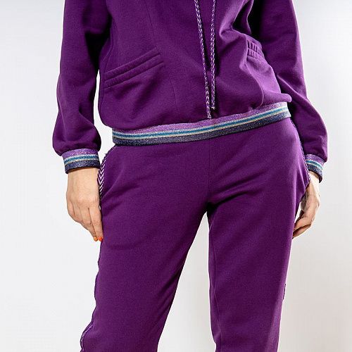 Костюм спортивный женский ГИ002 пурпурный