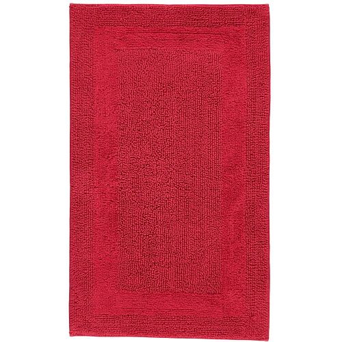 Коврик для ванной комнаты 70х120 см CAWO UNI 1000-280 вишневый