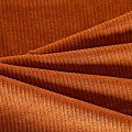 Вельвет 008-06497 жженый апельсин однотонный
