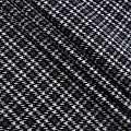 Ткань костюмная 025-14423 черно-белый клетка