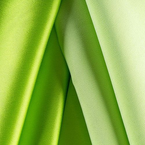 Атлас ватуссо К08-635 неоновый лайм однотонный