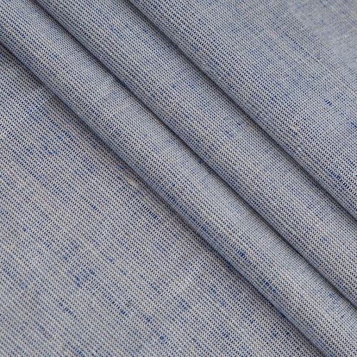 Лен натуральный Paul Smith 035-16522 выбеленный голубой деним