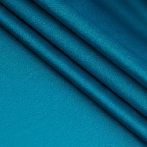 Шелк синтетический 065-15152 бирюзовый однотонный