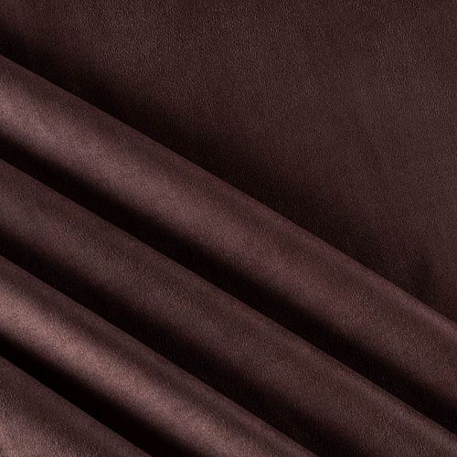 Замша искусственная 018-00353 коричневый однотонный