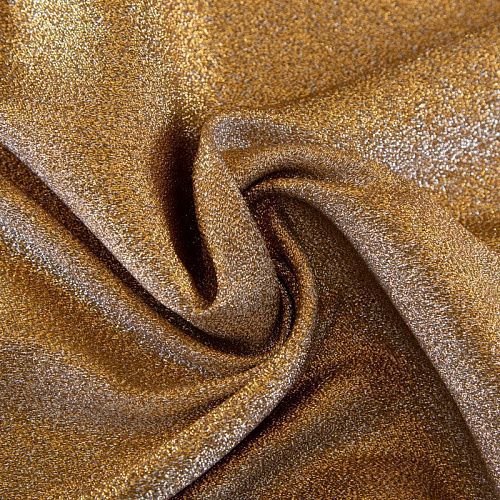 Шелк натуральный с люрексом Gucci 064-19632 золотистый