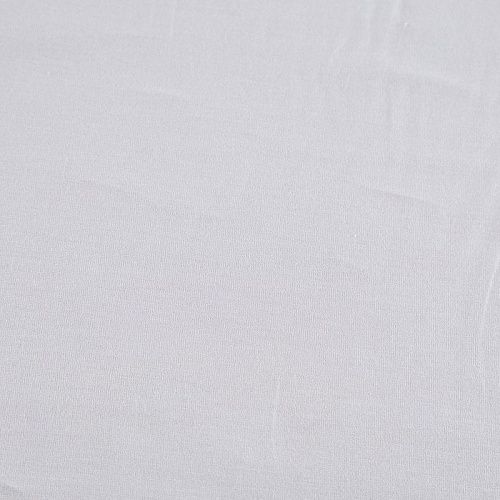 Трикотаж хлопковый 056-16724 молочный однотонный