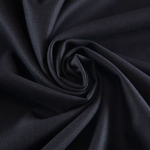 Шерсть костюмная 025-17297 графит однотонный