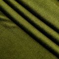 Бархат стрейч 002-18863 оливково-зеленый однотонный