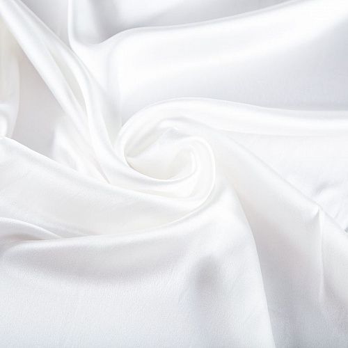 Креп кади стрейч 026-20119 айвори однотонный