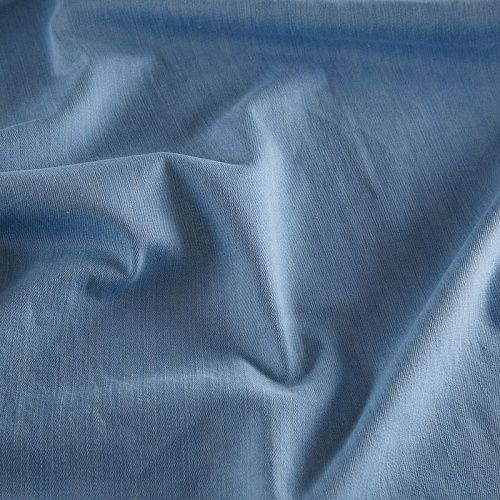 Джинс стрейч 015-17161 вываренный голубой однотонный