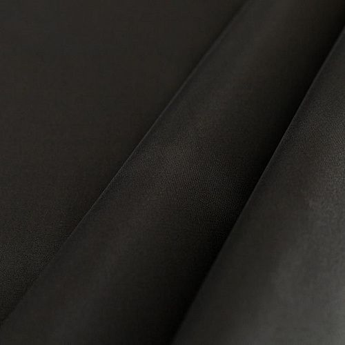 Ткань портьерная тафта h-295 см Т333-02-135 черный однотонный