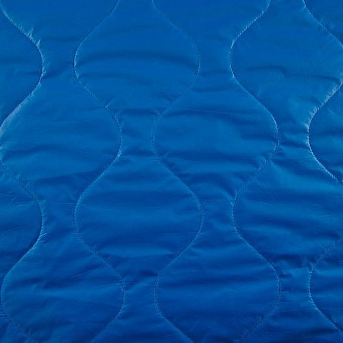 Стежка курточная 033-16615 голубой однотонный