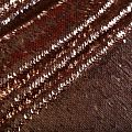 Пайетки на сетке 055-16860 золотисто-медный