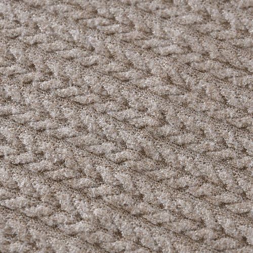 Трикотаж вязаный 056-11853 бежевый однотонный