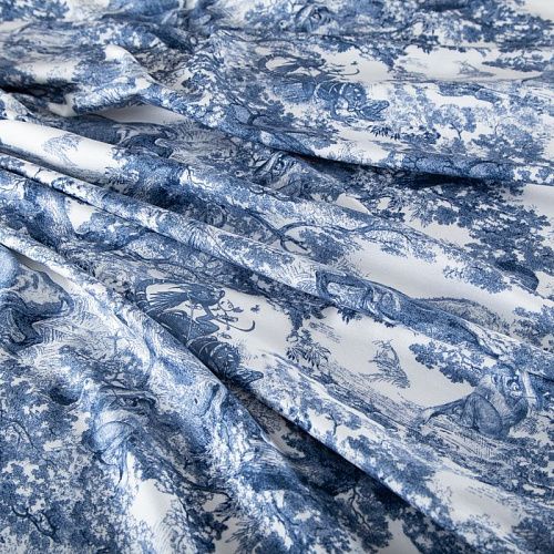 Джерси 014-20002 белый принтованный