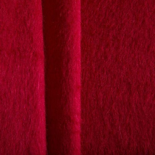 Альпака пальтовая Etro 040-19075 красно-малиновый однотонный