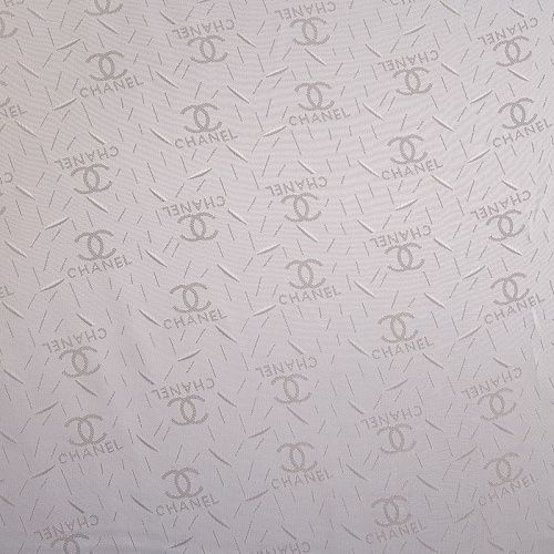 Ткань подкладочная 045-18875 молочный жаккардовый