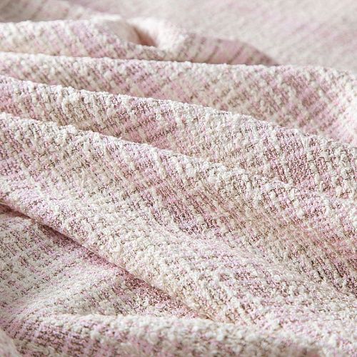 Твид 052-20213 молочно-розовый