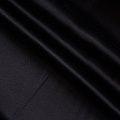 Шелк натуральный стрейч 064-16747 черный однотонный