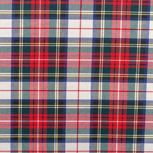 Ткань костюмная 025-01899 молочный принтованный