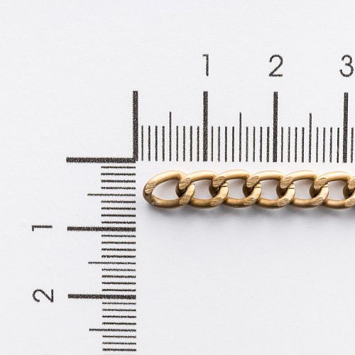 Цепь декоративная 4 мм металл 158-4-антик