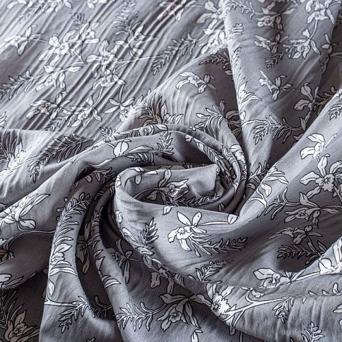 Тенсел 053-01258 серый принтованный