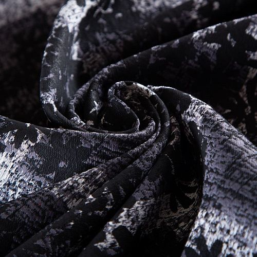 Жаккард 017-02979 черно-белый