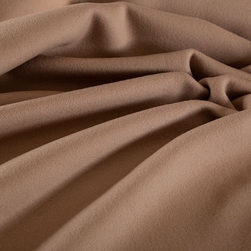 Ткань пальтовая 040-17258 песочно-бежевый однотонный