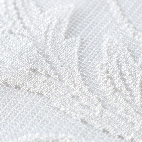 Тюль жаккардовый h-90 см Т292-01-235 молочный 