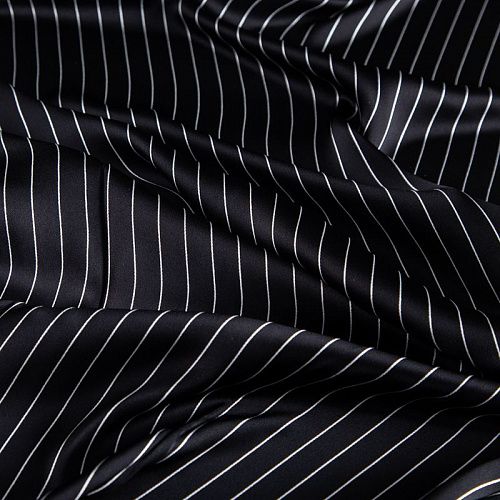 Вискоза 009-20116 черный принтованный