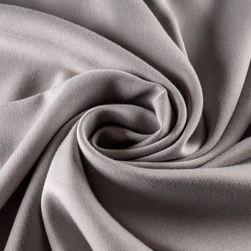 Твил-штапель К33-318 серый однотонный