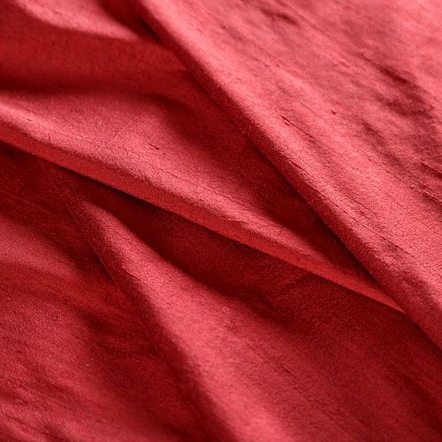 Дикий шелк 016-04743 красный чили однотонный