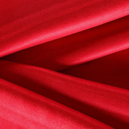 Замша искусственная 018-05644 красный однотонный