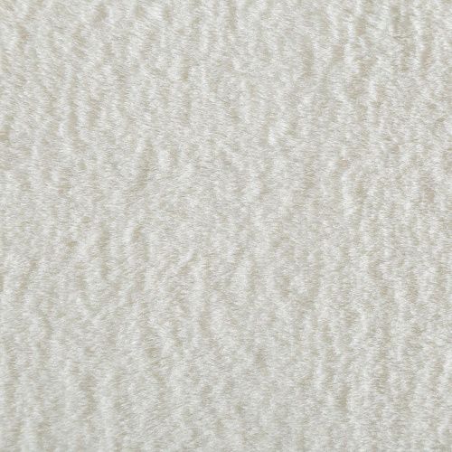 Мех искусственный 037-04420 молочный однотонный