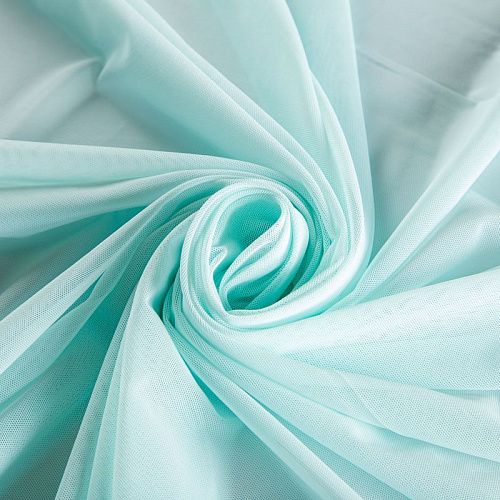 Сетка трикотажная 050-02063 ментоловый однотонный