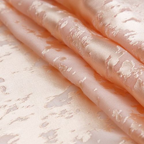 Шелк-атлас деворе 064-16331 персиковый