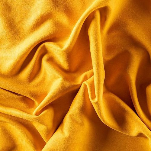 Замша портьерная h-300 см 13-02-00457 мандариновый однотонный