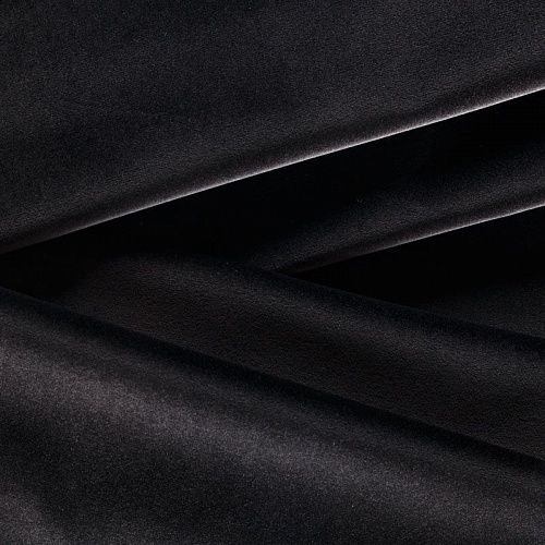 Бархат 002-05950 черно-коричневый однотонный