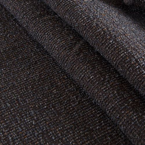 Ткань мебельная букле 22-02-14499 темно-коричневый меланж