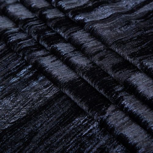 Бархат-жатка Armani 002-16993 черный однотонный