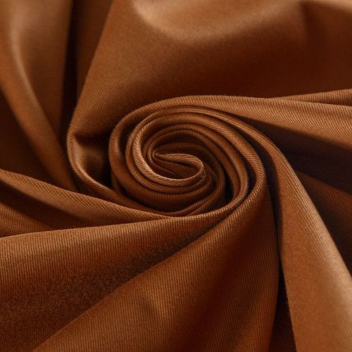 Коттон стрейч Burberry 063-16493 корица однотонный