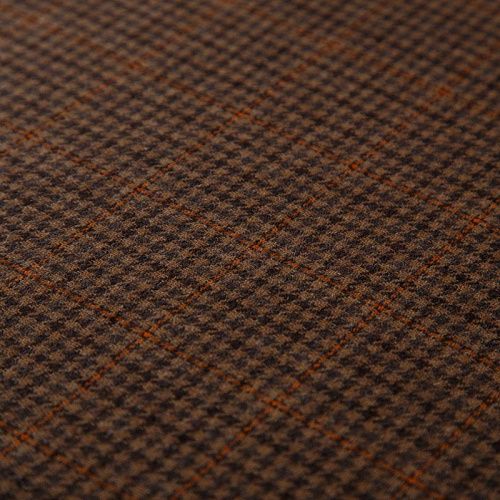 Ткань костюмная 025-14424 корица принтованный