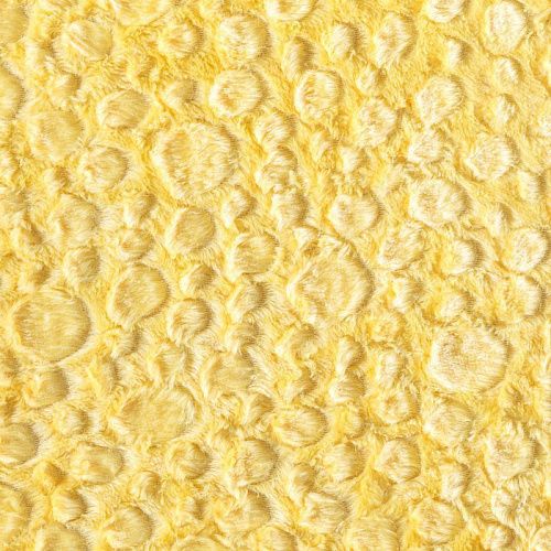 Мех искусственный 037-10150 желтый однотонный