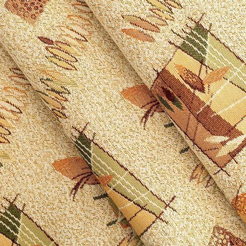 Гобелен гостиный 513-02-17 молочно-песочный абстракция