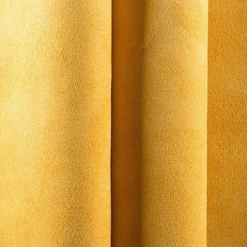 Ткань мебельная замша 22-02-00786 шафрановый однотонный